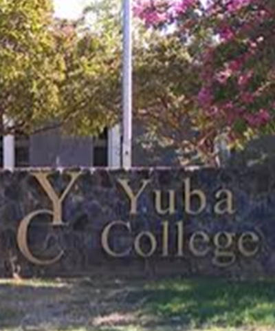 Yuba College Photo of College Name in Wall