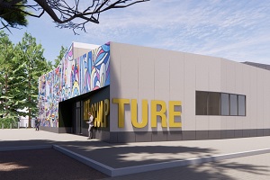 Rendering of the Art Sculpture Lab