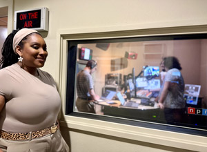 International Studies student in ASI CapRadio internship