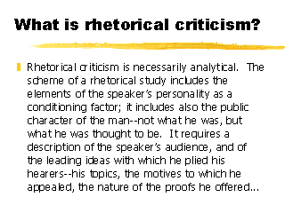 essays on rhetorical criticism