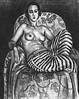 Henri Matisse, Odalisque in Striped Pantaloons