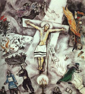 Marc Chagall, White Crucifixion