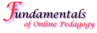 Fundamentals of Online Pedagogy