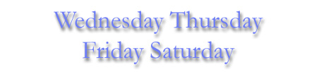 Daily Schedule