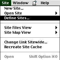Removing a site