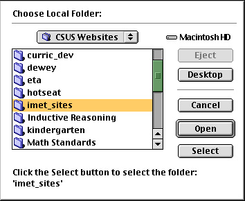 Hard drive folders