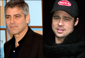 Geroge Clooney, Brad Pitt