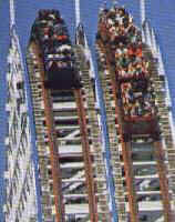 Racer, Paramount's Kings Island, Cincinnati (John Allen for the Philadelphia Tobaggan Company of USA)