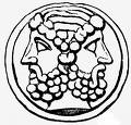 Image of
          Roman god Janus; serves as course logo