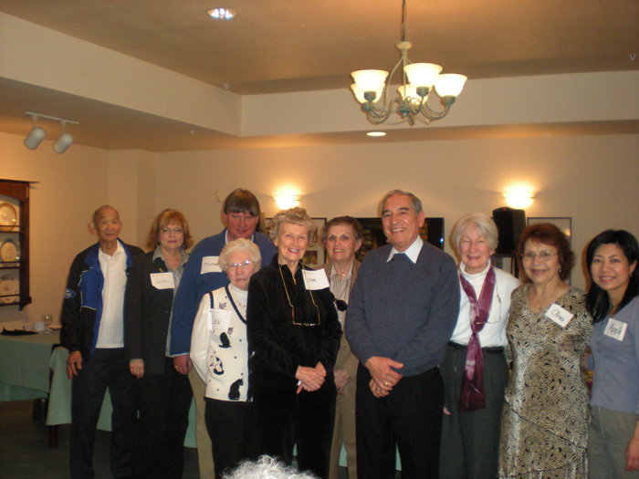 Group photo taken at Monthly Luncheon Meeting