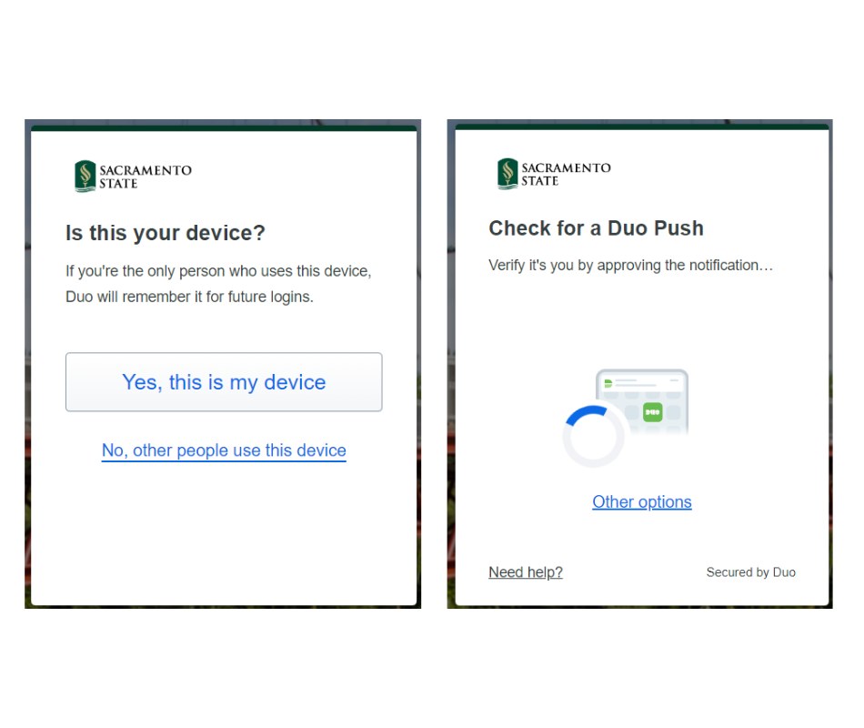 Image of Duo push notification pop-up