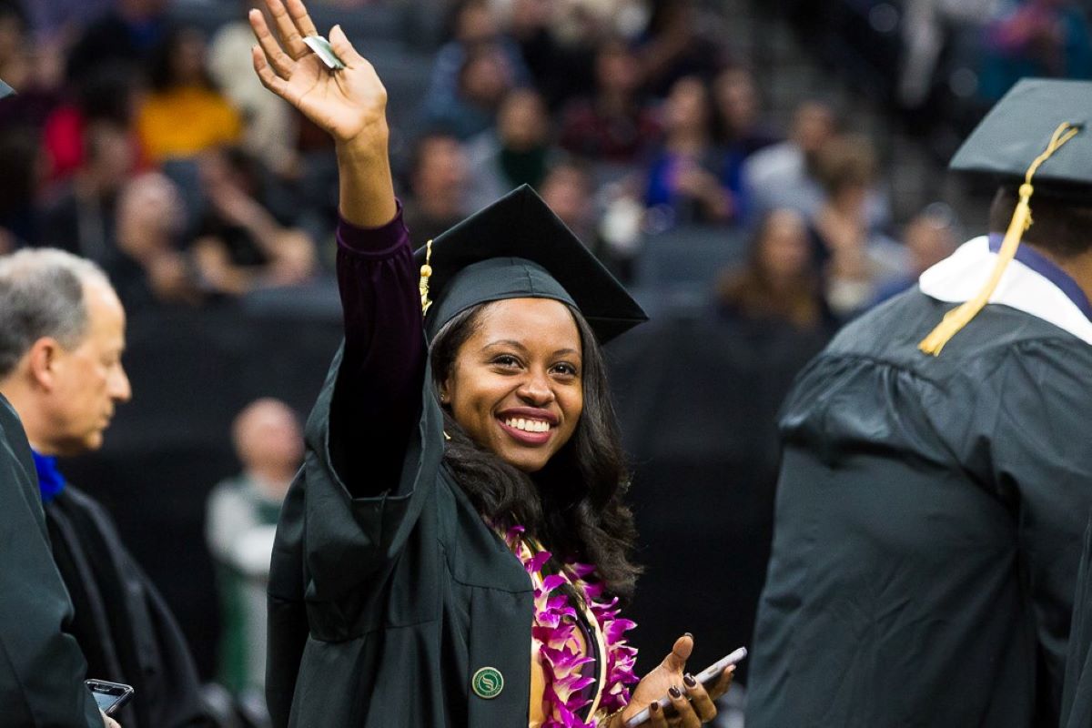 Sacramento State's work to significantly improve graduation rates is just one of the reasons why Money.com named it among the "Best Colleges for Your Money." (Sacramento State/Andrea Price)