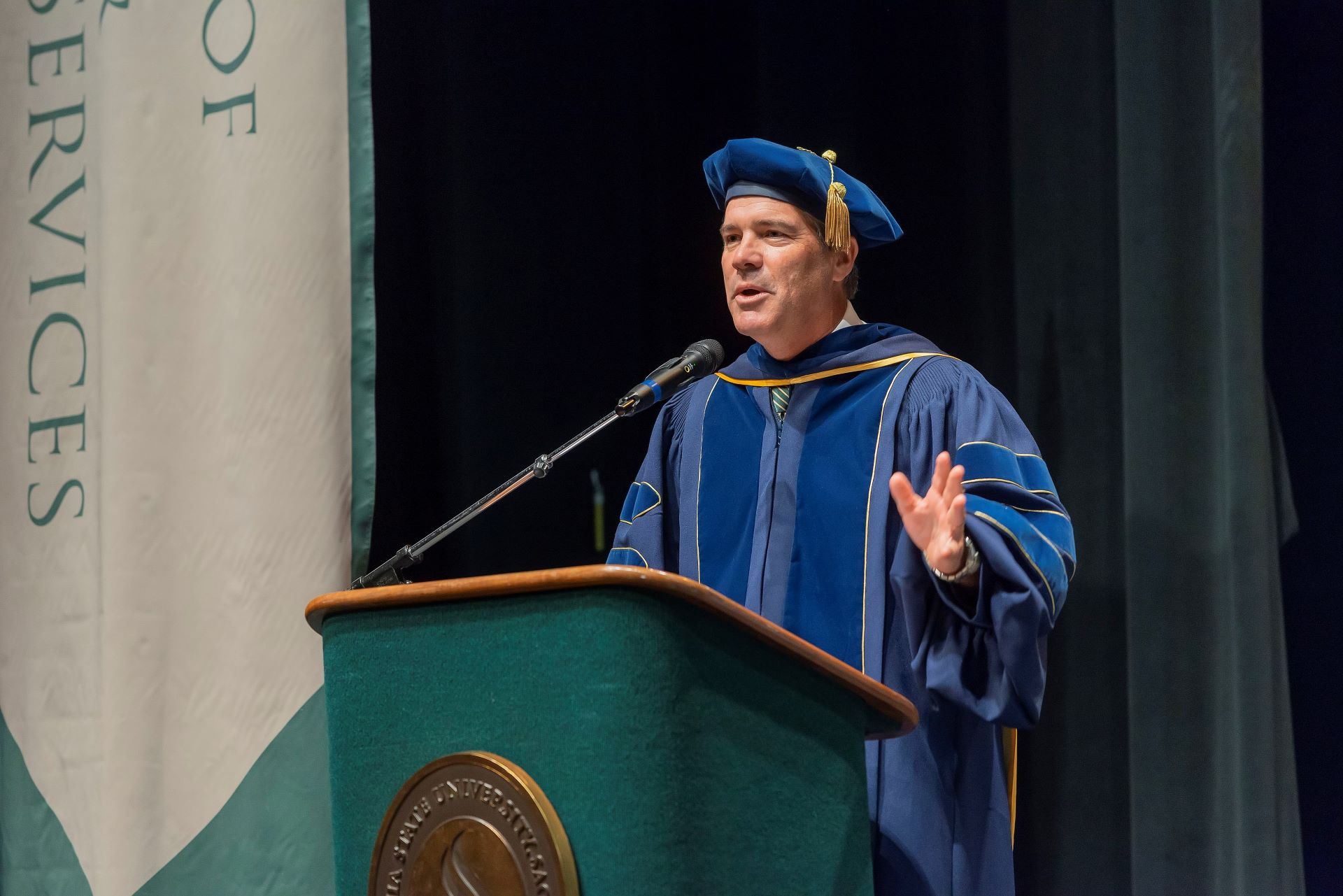 Sac State Provost Steve Perez, who has been appointed interim president of San Jose State.