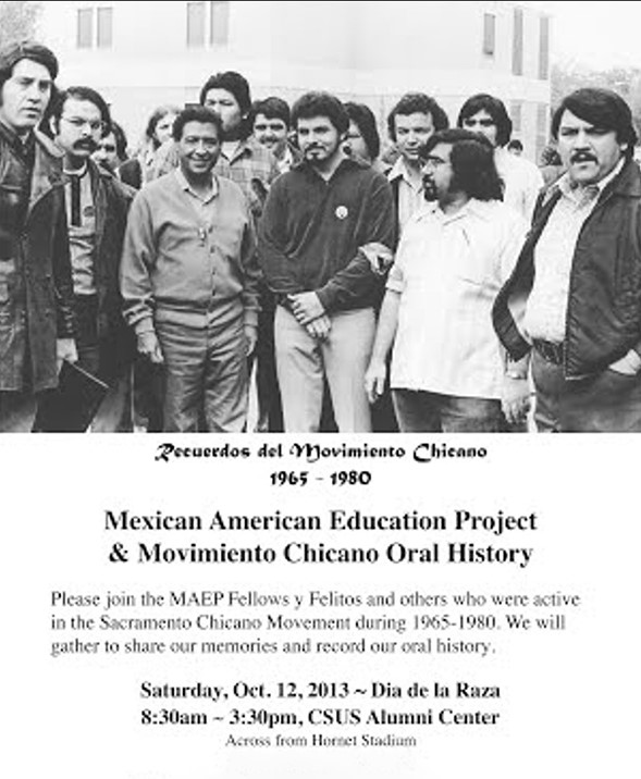 Chicano reunion poster