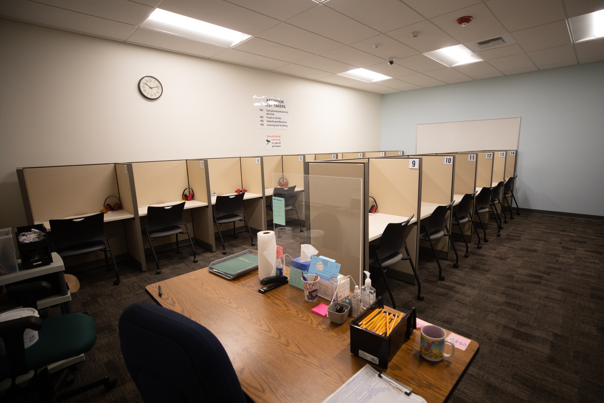 Sacramento State's new Disability Access Center offers study spaces, shown here, among other features.