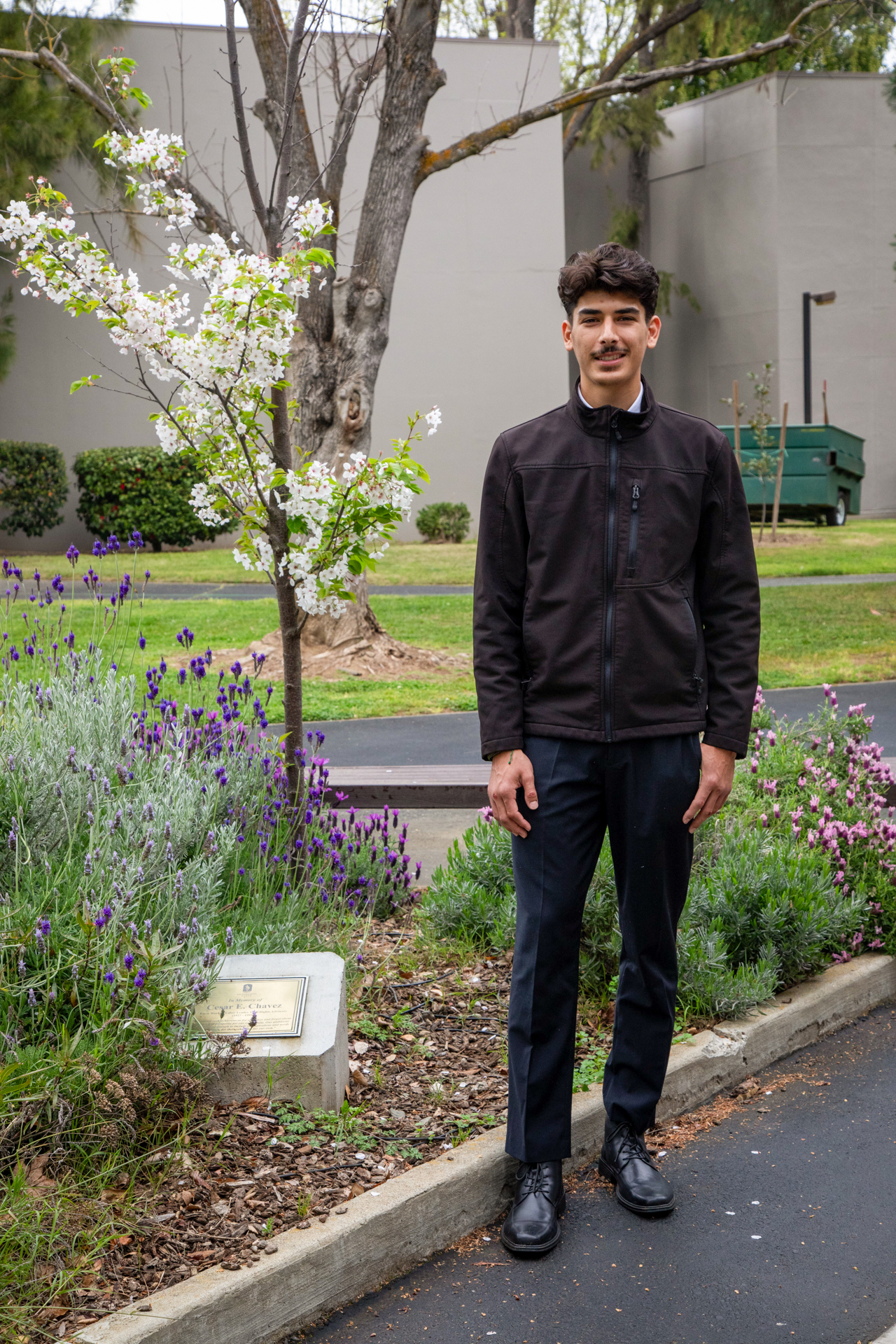 Computer Science student Anthony Zamora.