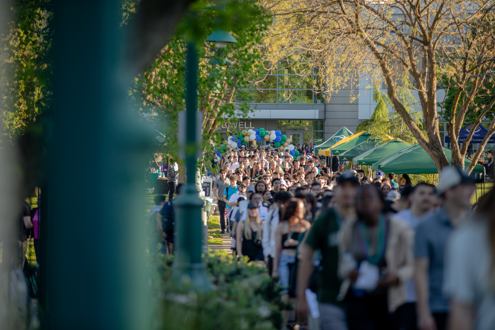 About 1,000 community members walked in the Out of the Darkness event.