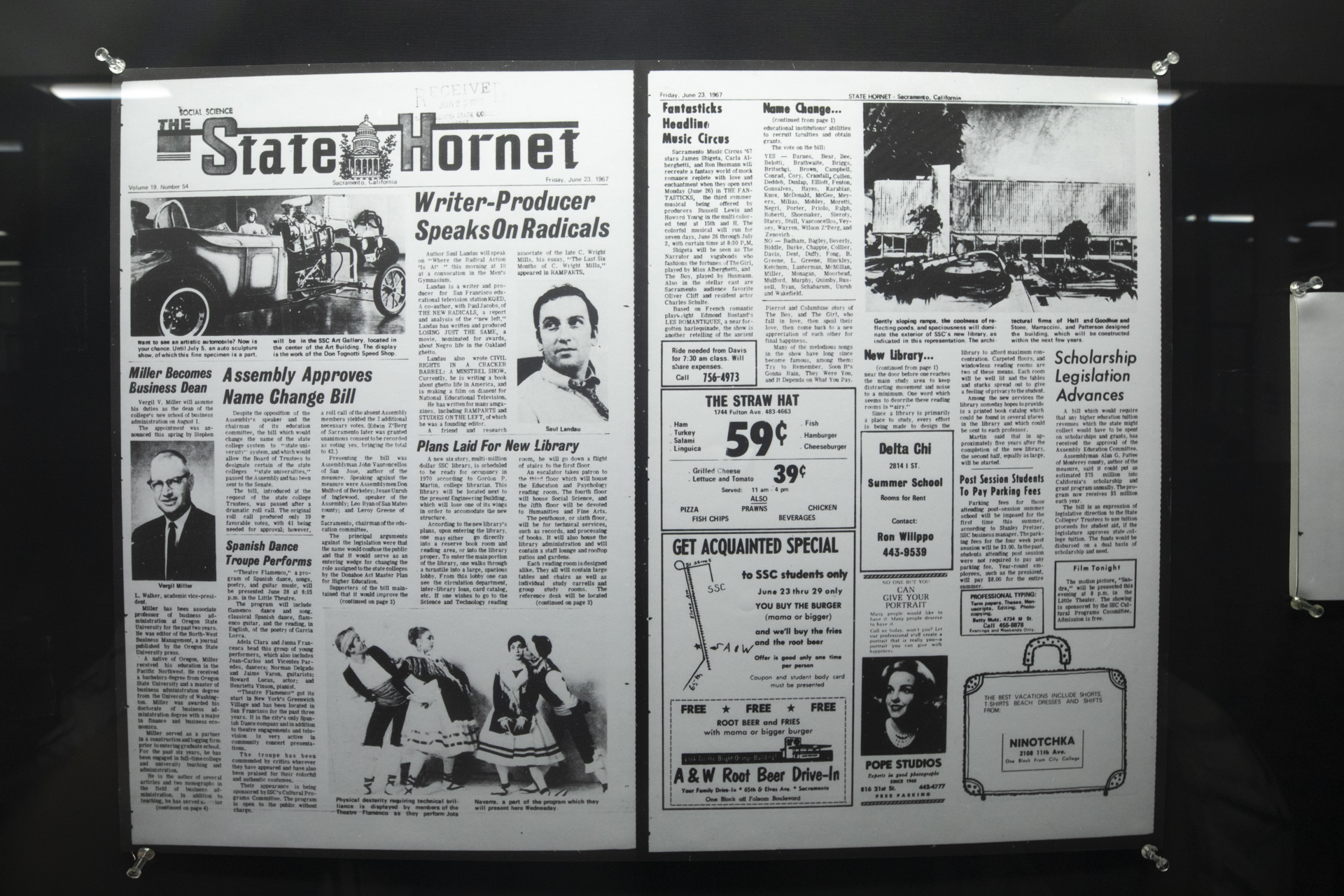 An issue of the State Hornet.