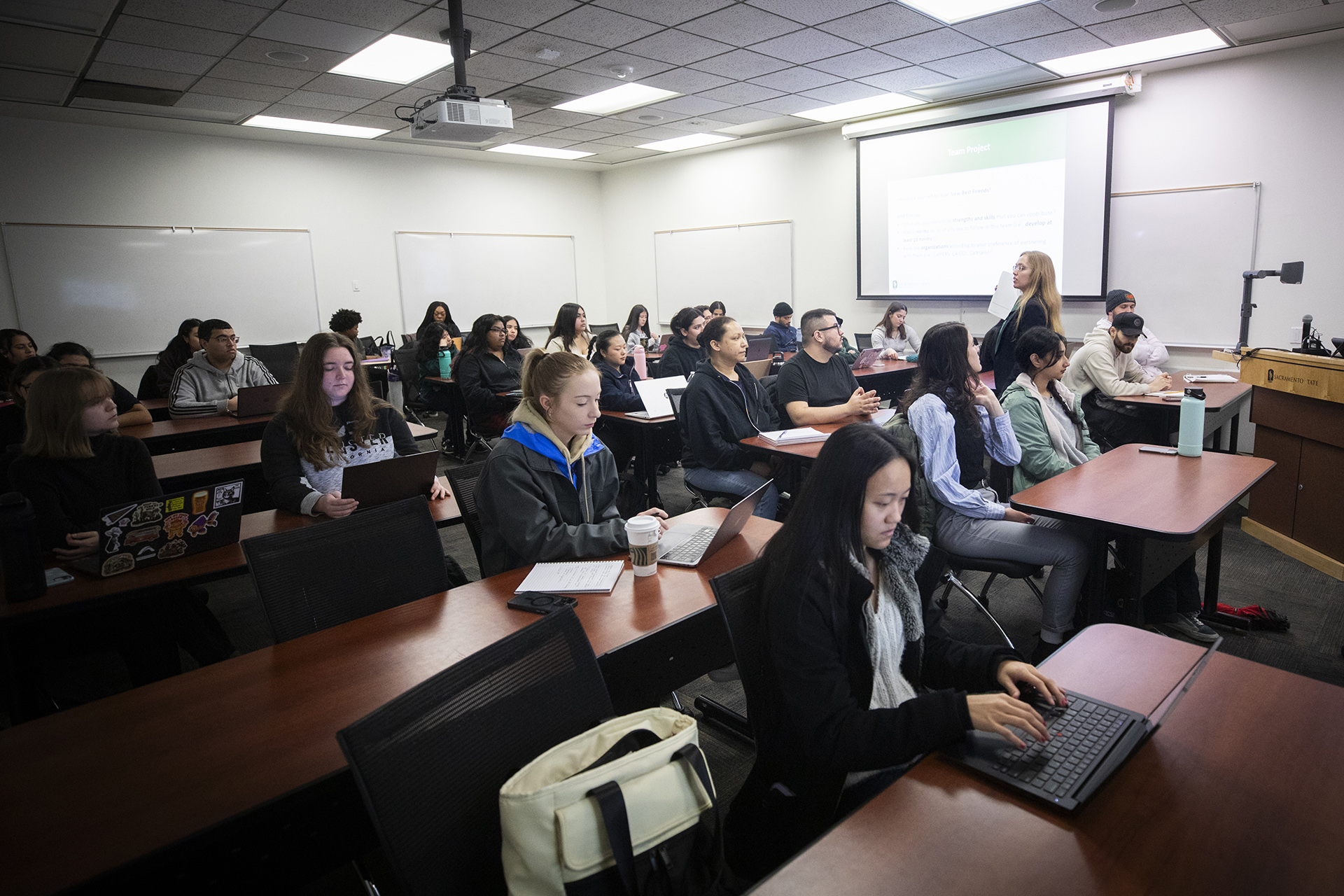 Students in College of Business