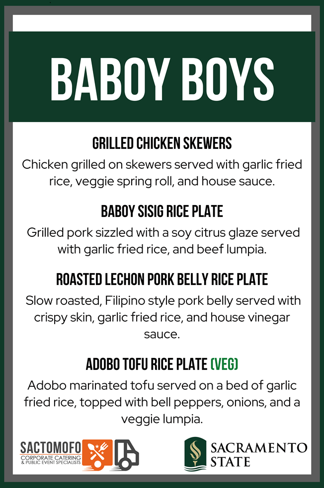 Image of Baboy Boys Menu