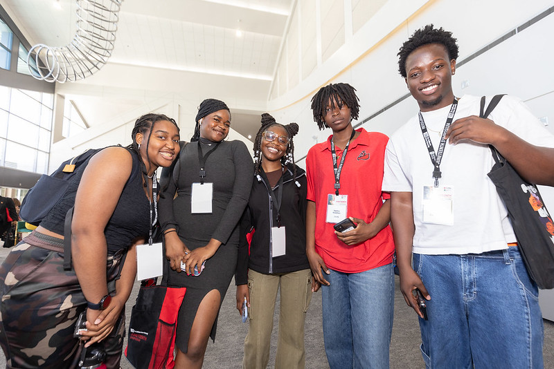 Students at the CSU Juneteenth Symposium