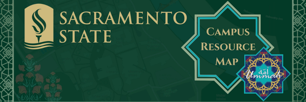 Header for the Ummah Sacramento Campus Map