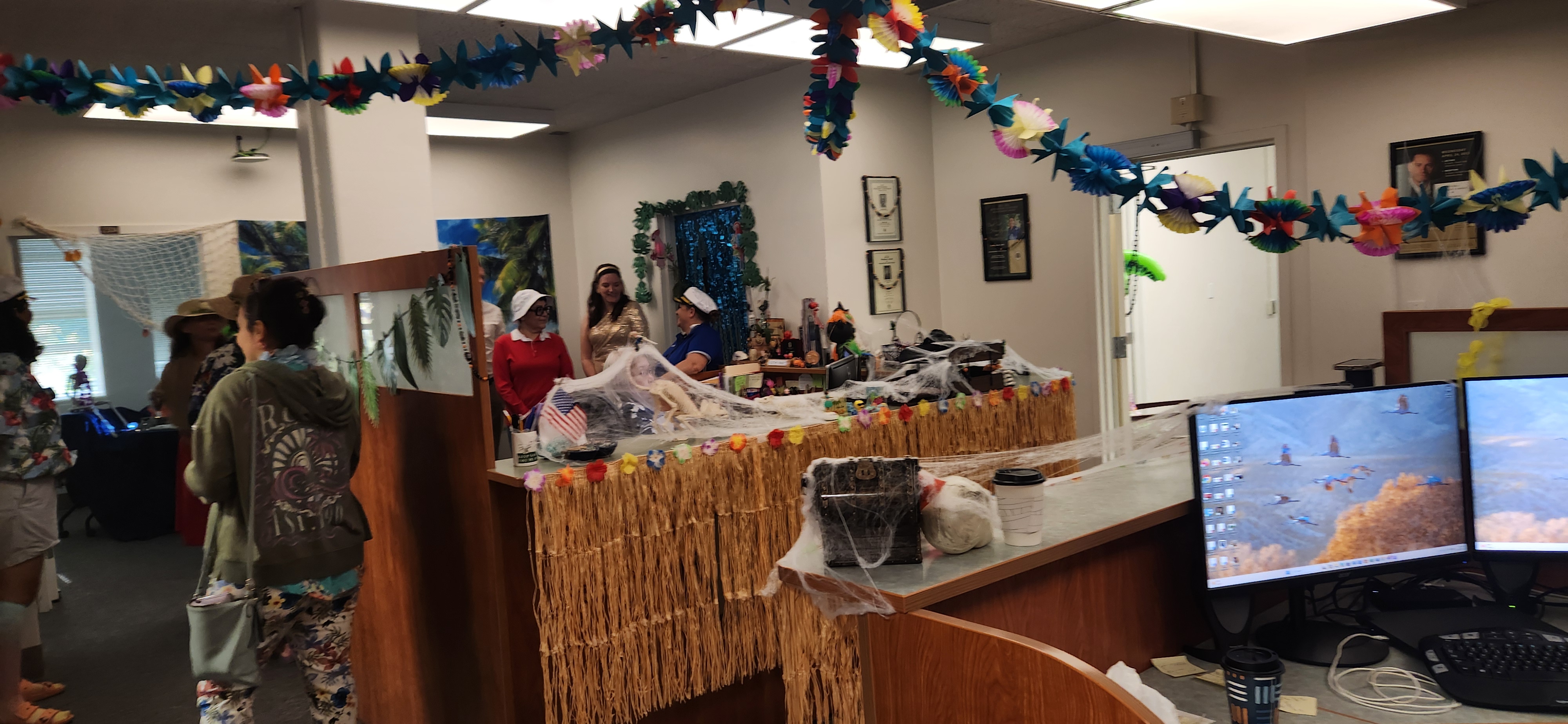 Povost Office Haunted Island of Higher Learning Gilligan's Island theme