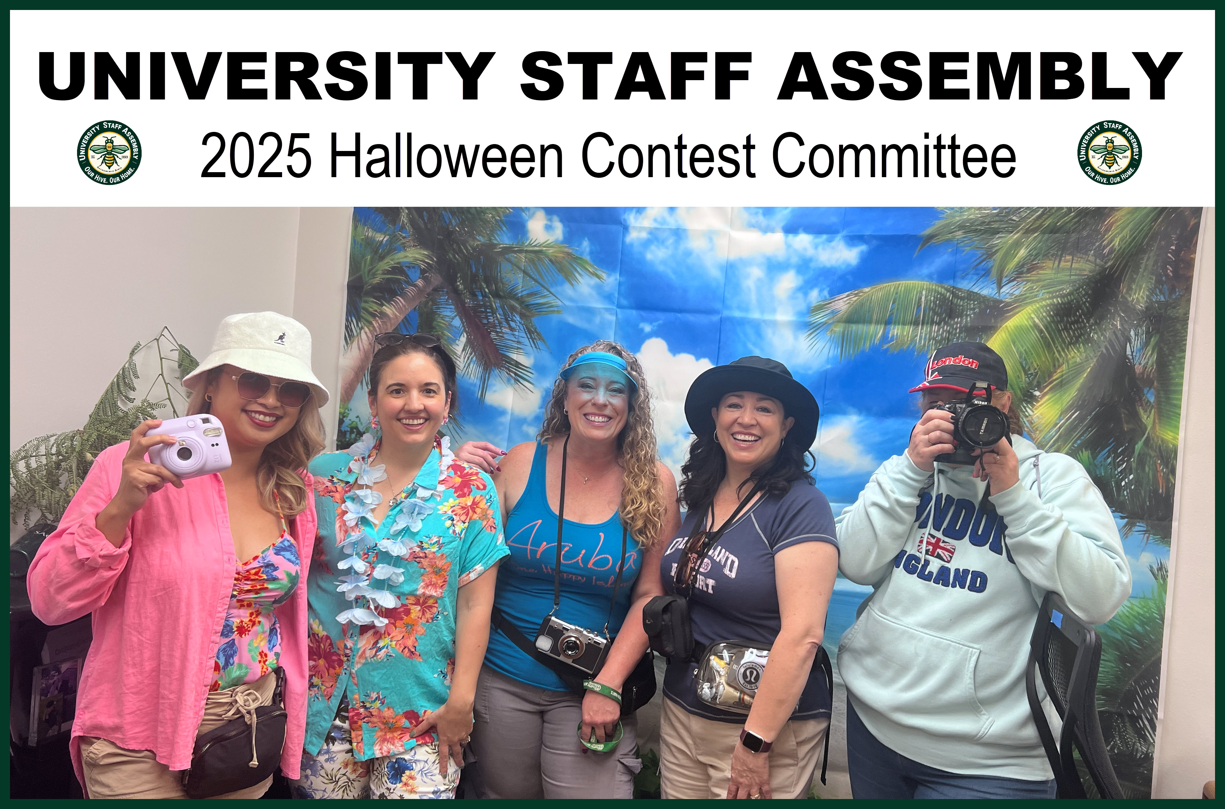 USA Halloween Committee dresses as tourist