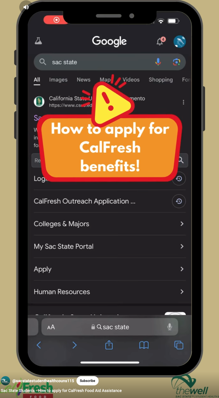 CalFresh How to Apply Video