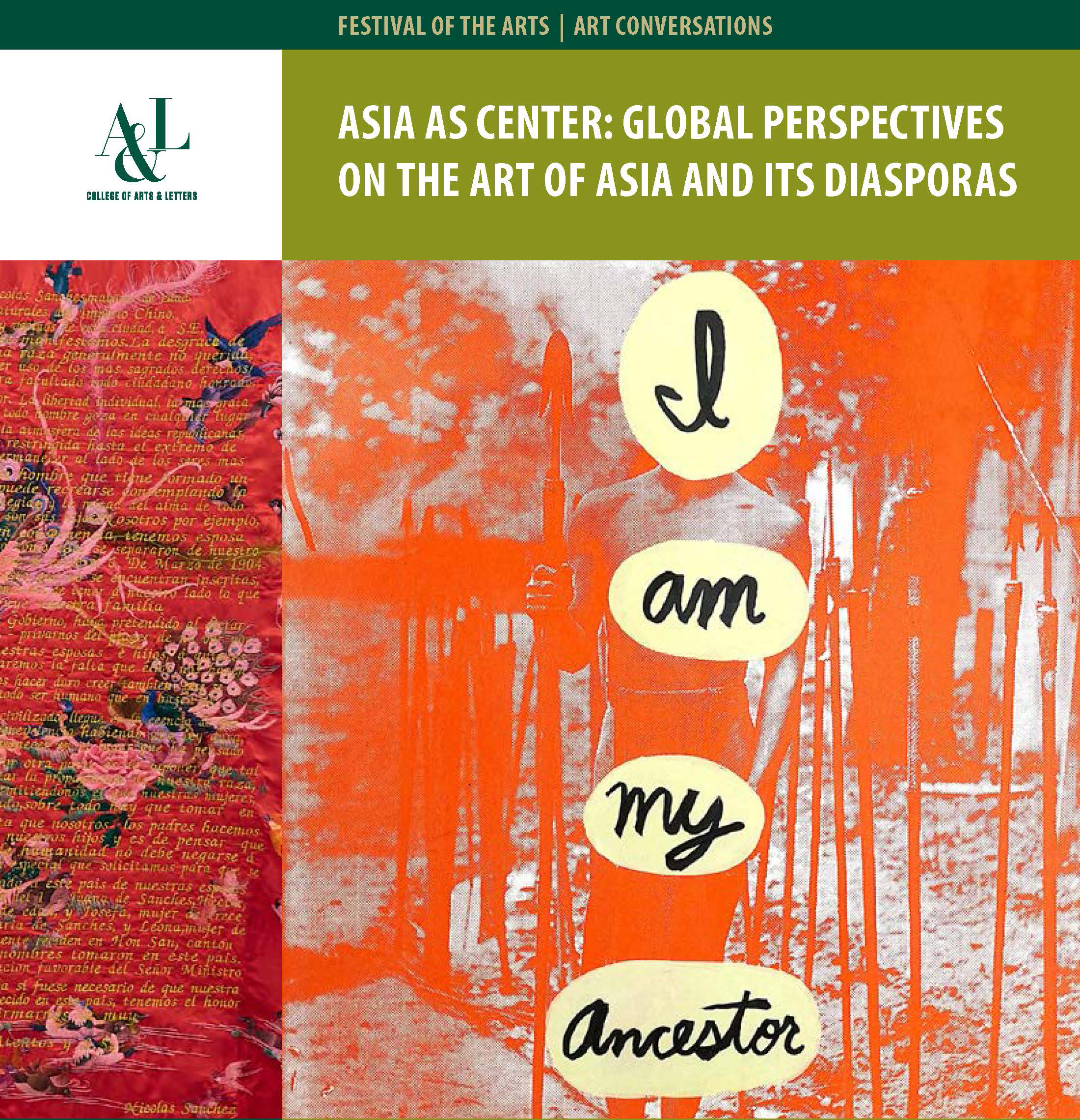 festival of the arts image stating I am my ancestor