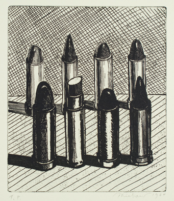 black and white lipstick tubes upright