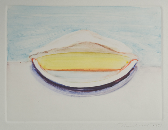 half eaten lemon meringue pie