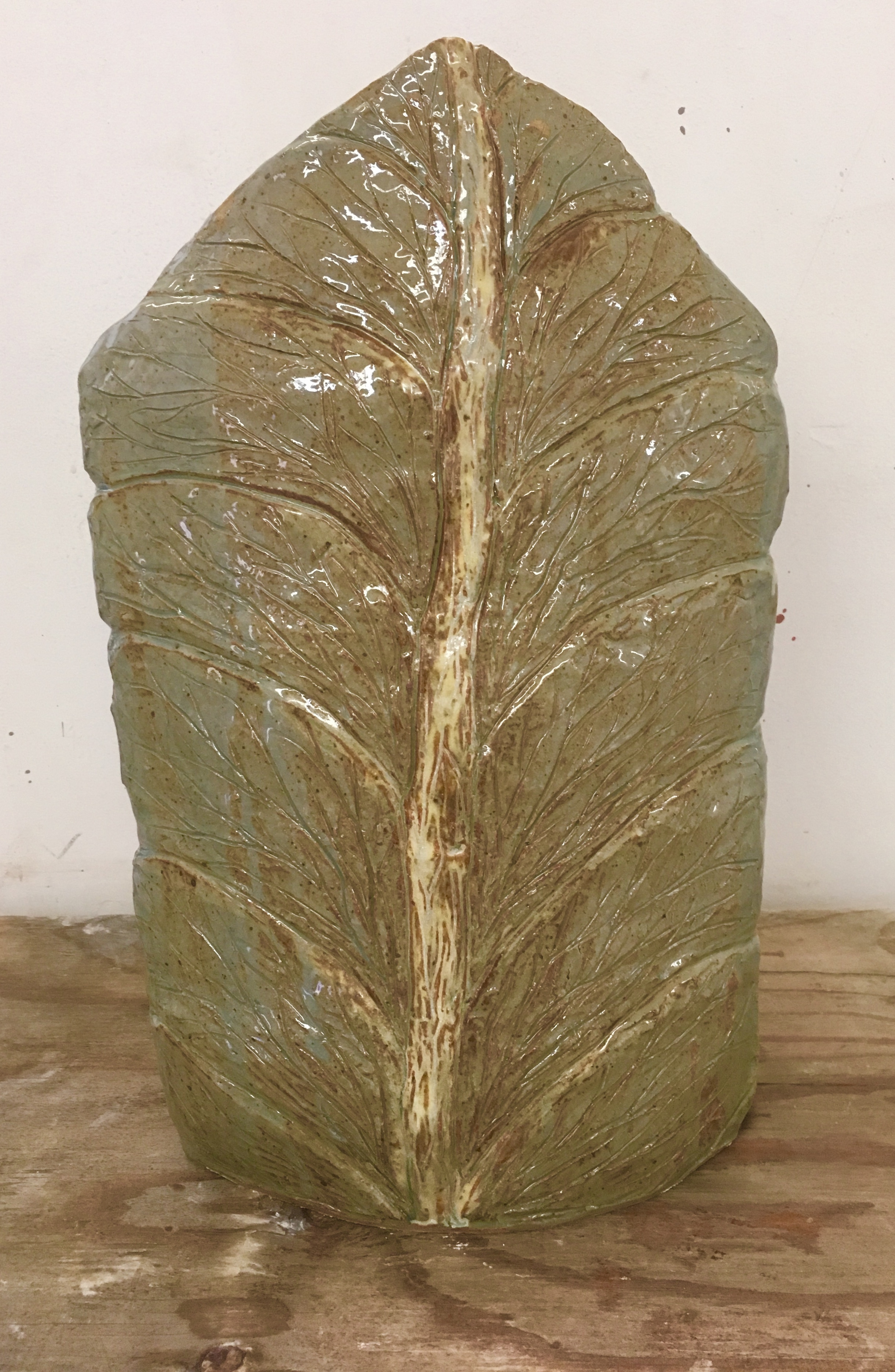 Leaf Form Vase by mason duarte