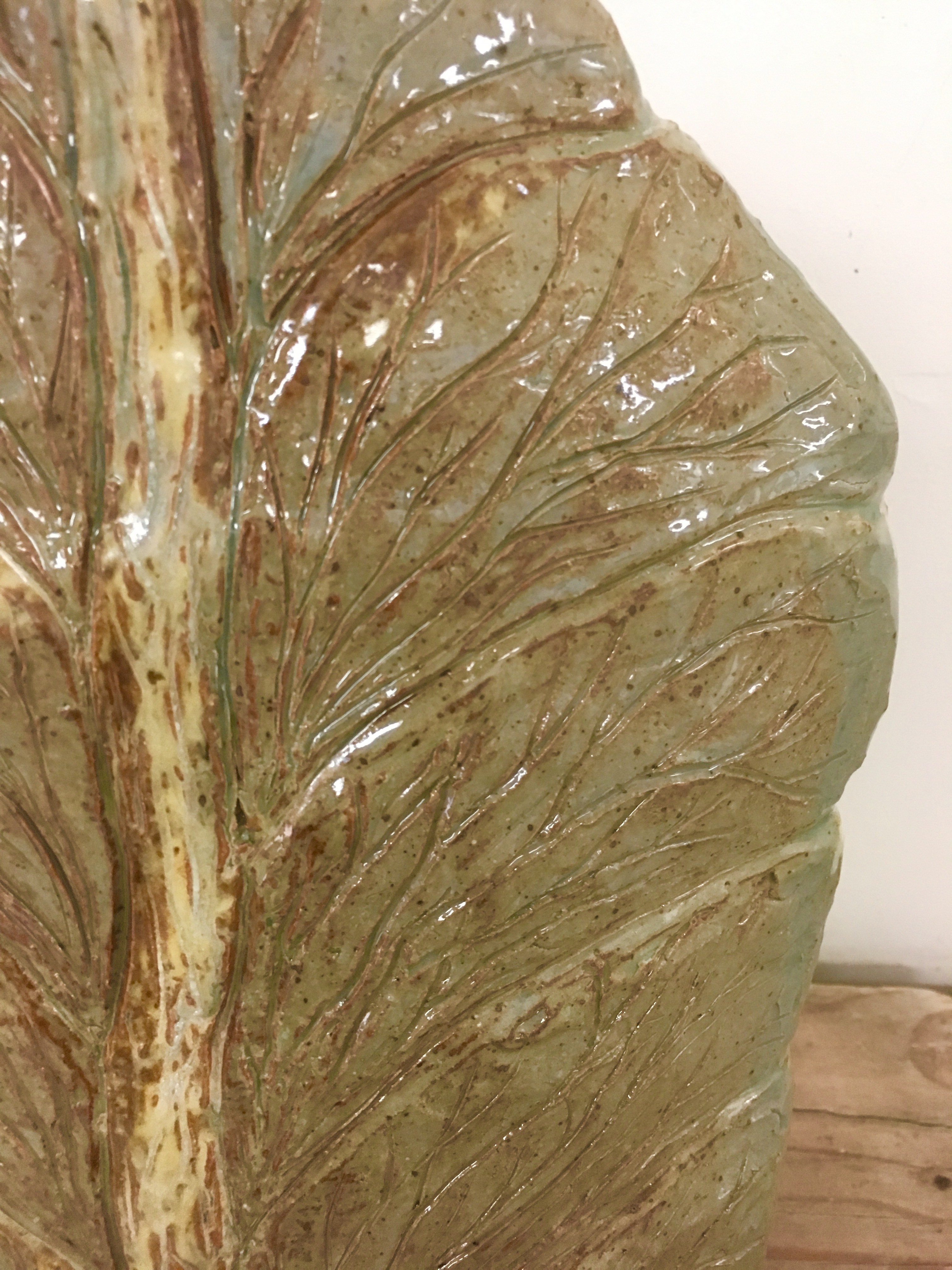 Leaf Form Vase (detail) by mason duarte