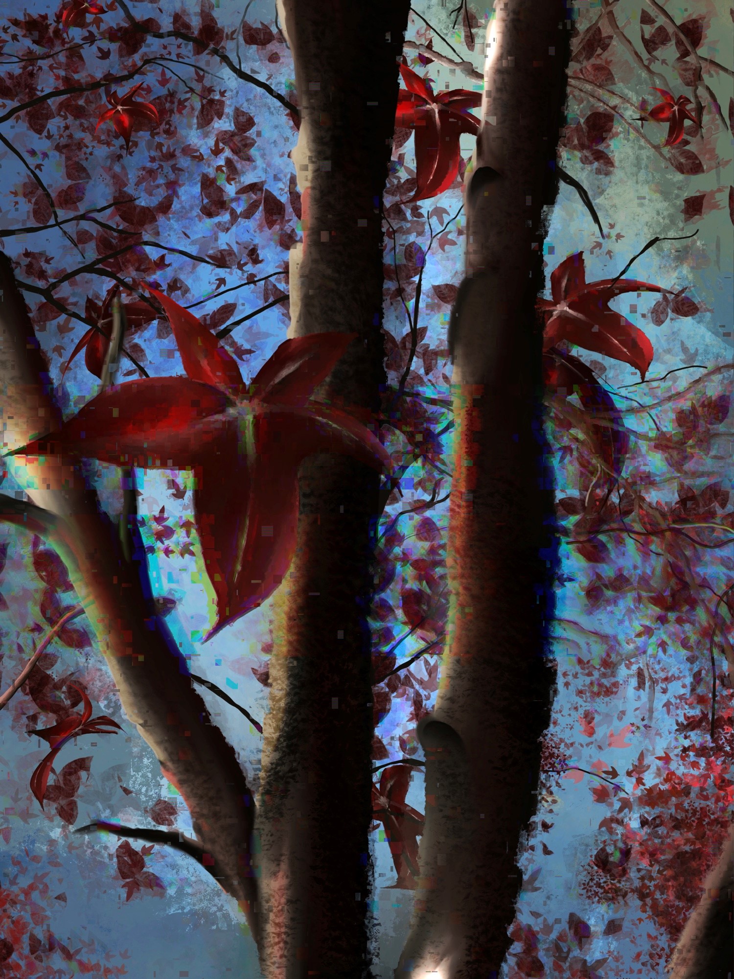 as the leaf falls by Joni Valentin