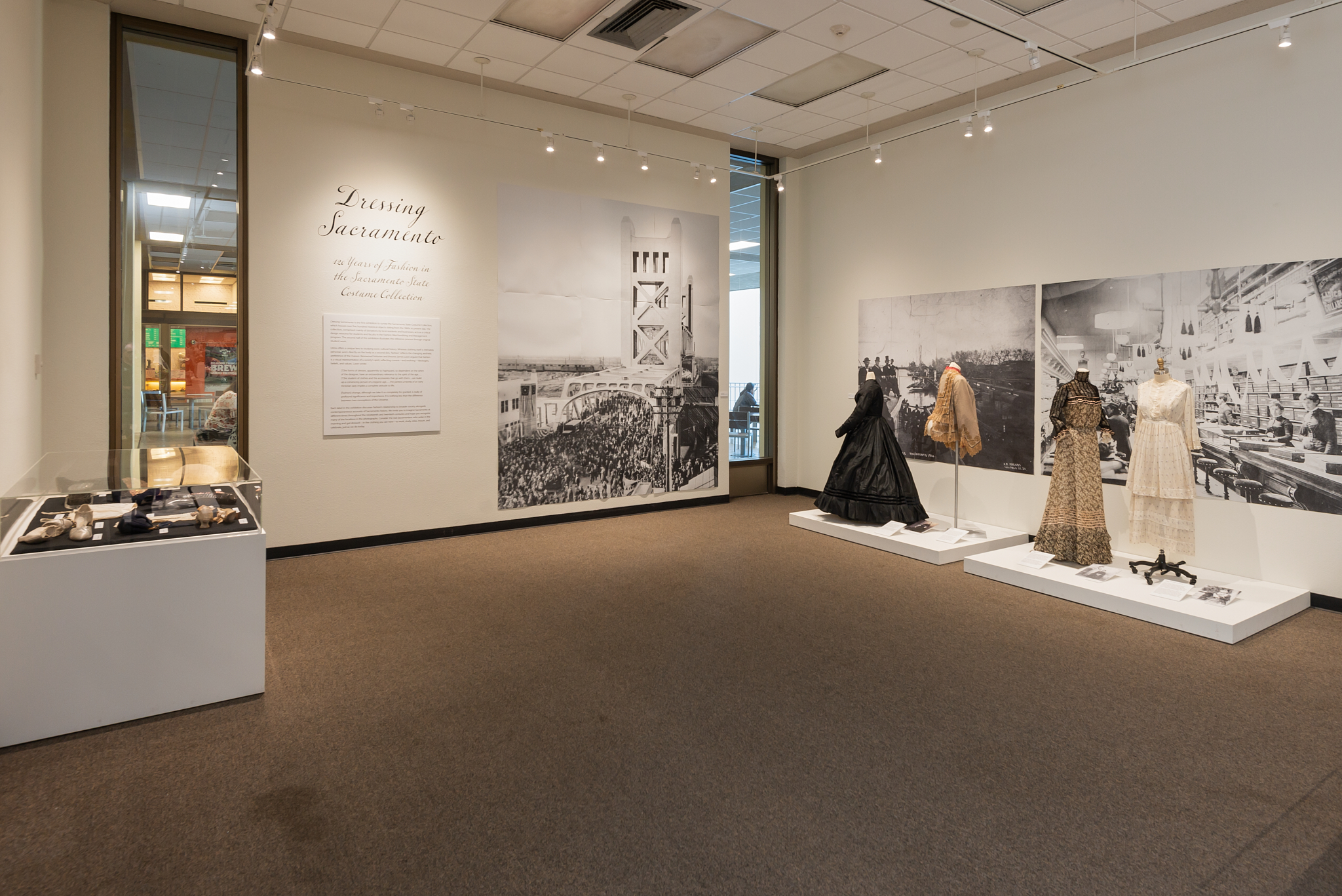 image of dressing sacramento exhibit