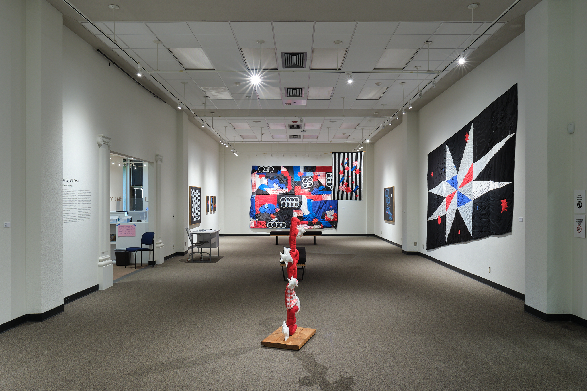 installation image of the exhibition