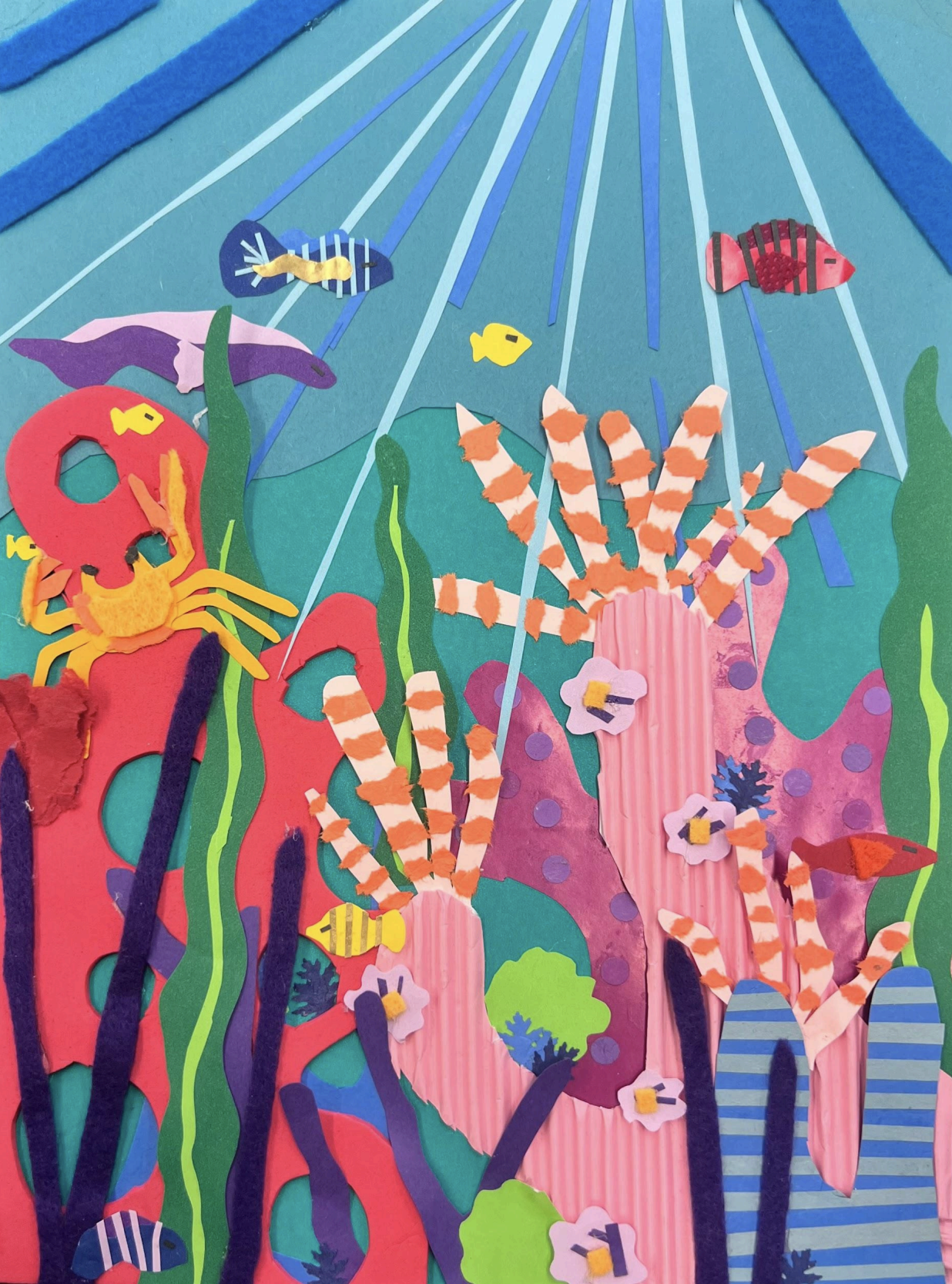 image of a mixed media by maria villa